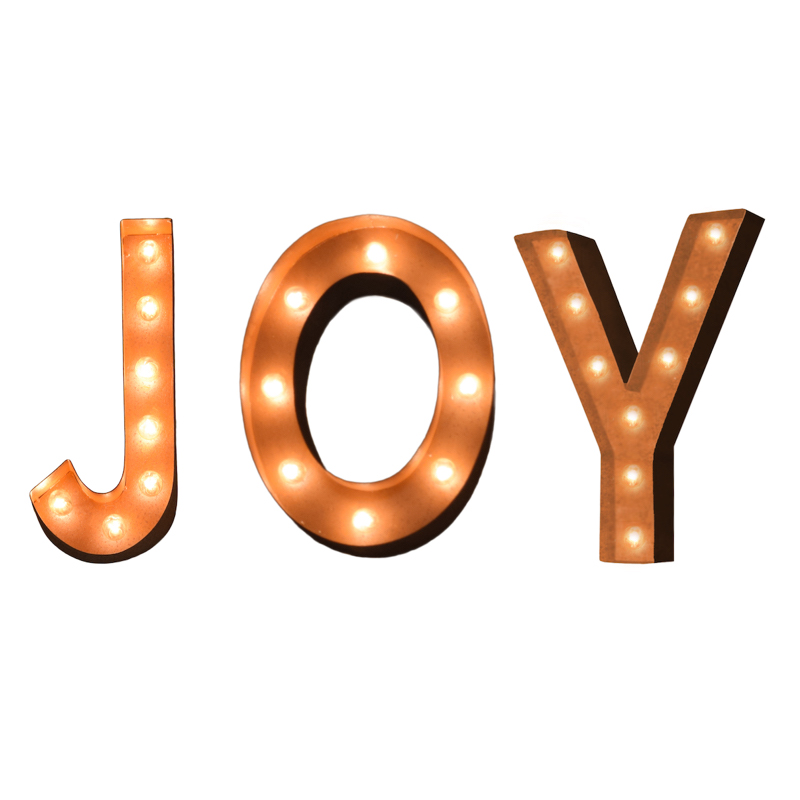 JOY- letters – Iconics Décor